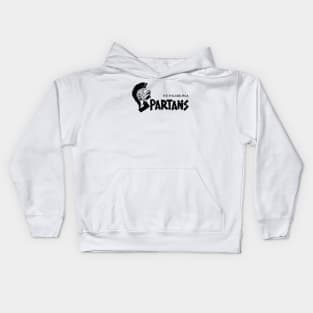 1967 The Philadelphia Spartans Vintage Soccer Kids Hoodie